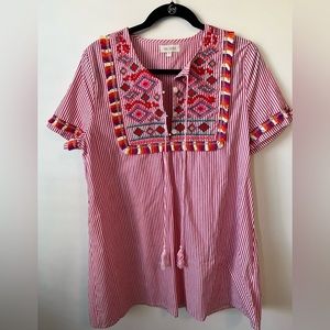 Adorable Tunic Dress! Size L.